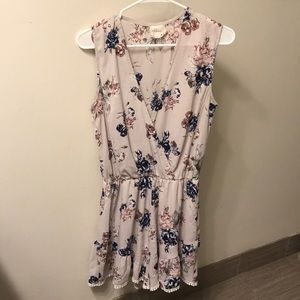 Floral romper!